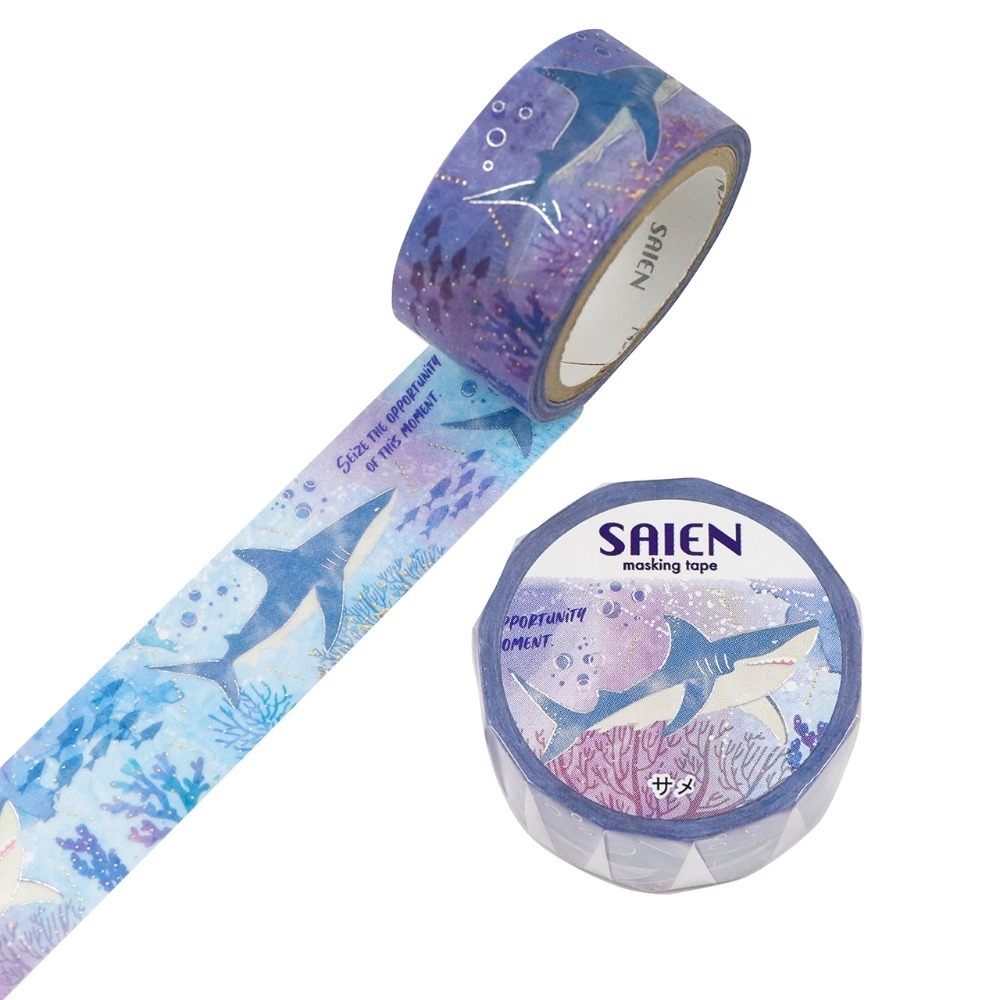 *激動小鹿*<現貨>日本 SAIEN 紙膠帶 (Kamiiso Sansho) MARIEN LIFE 系列 和紙膠帶-規格圖4