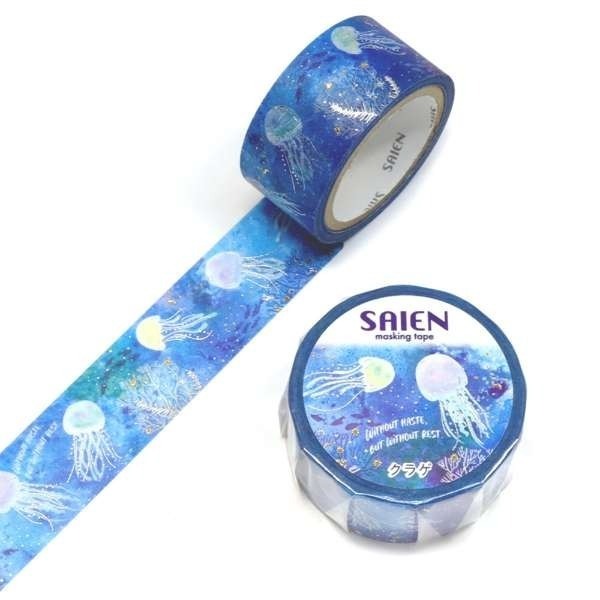 *激動小鹿*<現貨>日本 SAIEN 紙膠帶 (Kamiiso Sansho) MARIEN LIFE 系列 和紙膠帶-規格圖4