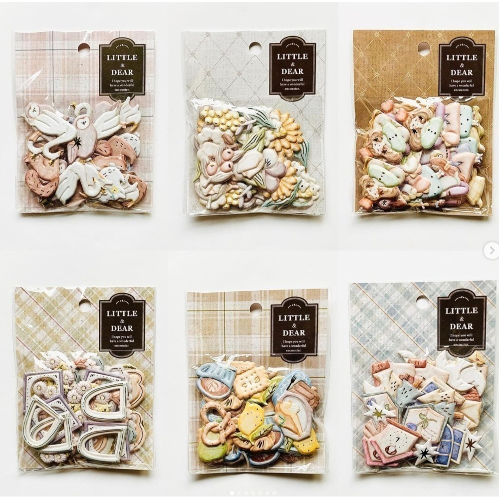 *激動小鹿*<現貨>日本 Mind wave 貼紙  Little & Dear 立體貼紙包 裝飾貼紙 2025年新品-細節圖11