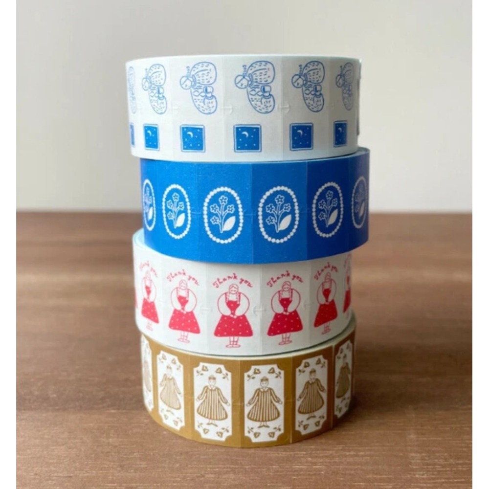 *激動小鹿*<現貨>日本 Stamp Marche 原創設計的標籤貼紙 多款式 Is001~007 系列 分裝賣場-細節圖2