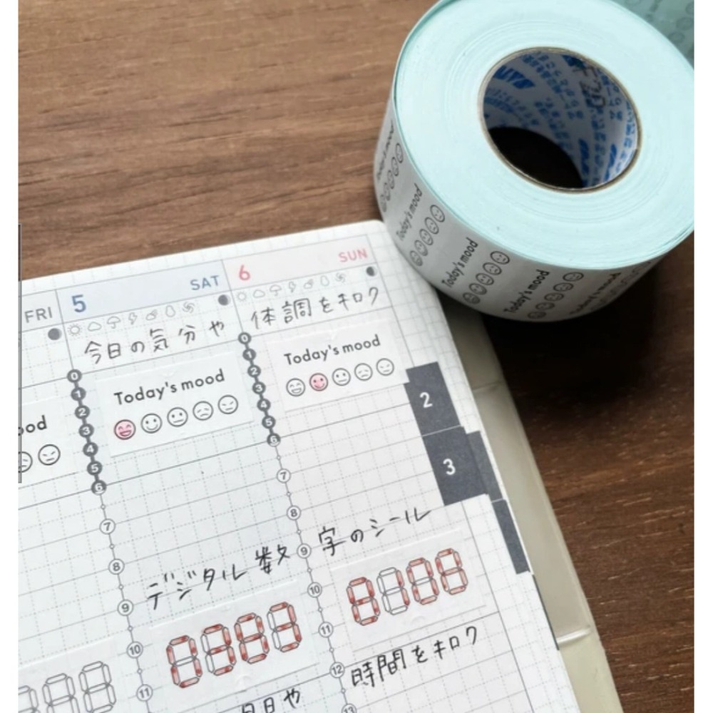 *激動小鹿*<現貨>日本 Stamp Marche 原創設計的標籤貼紙 多款式 Is001~007 系列 分裝賣場-細節圖4
