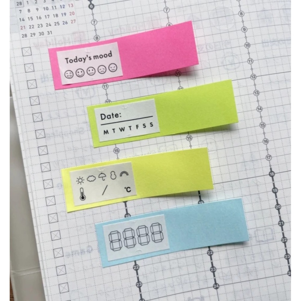 *激動小鹿*<現貨>日本 Stamp Marche 原創設計的標籤貼紙 多款式 Is001~007 系列 分裝賣場-細節圖6