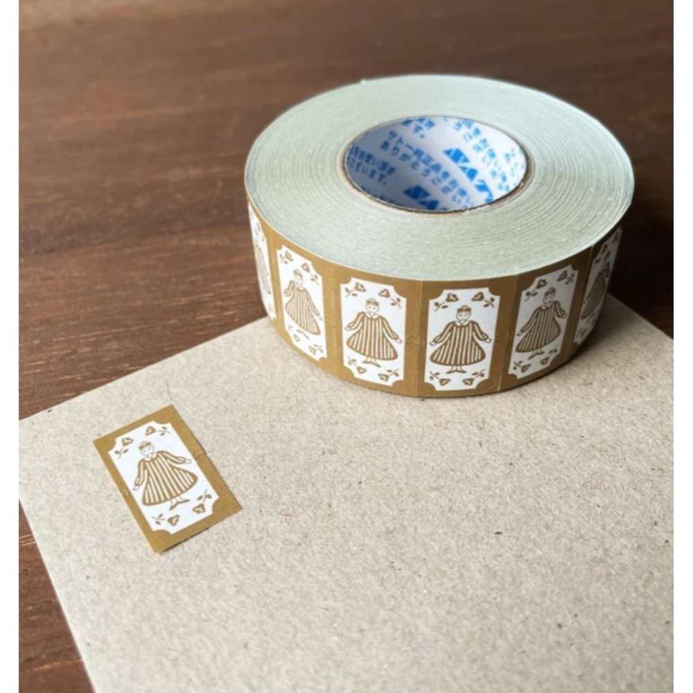 *激動小鹿*<現貨>日本 Stamp Marche 原創設計的標籤貼紙 多款式 Is001~007 系列 分裝賣場-規格圖7