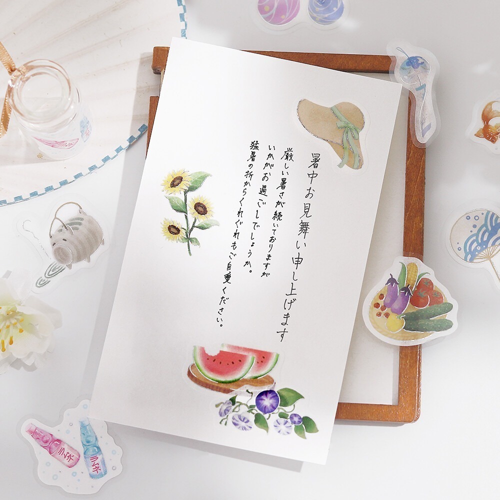 *激動小鹿*<現貨>日本 BGM貼紙 BGM 燙金貼紙 貼紙 貼紙包 - 2025 夏限定 限量款 售完無法補-細節圖7