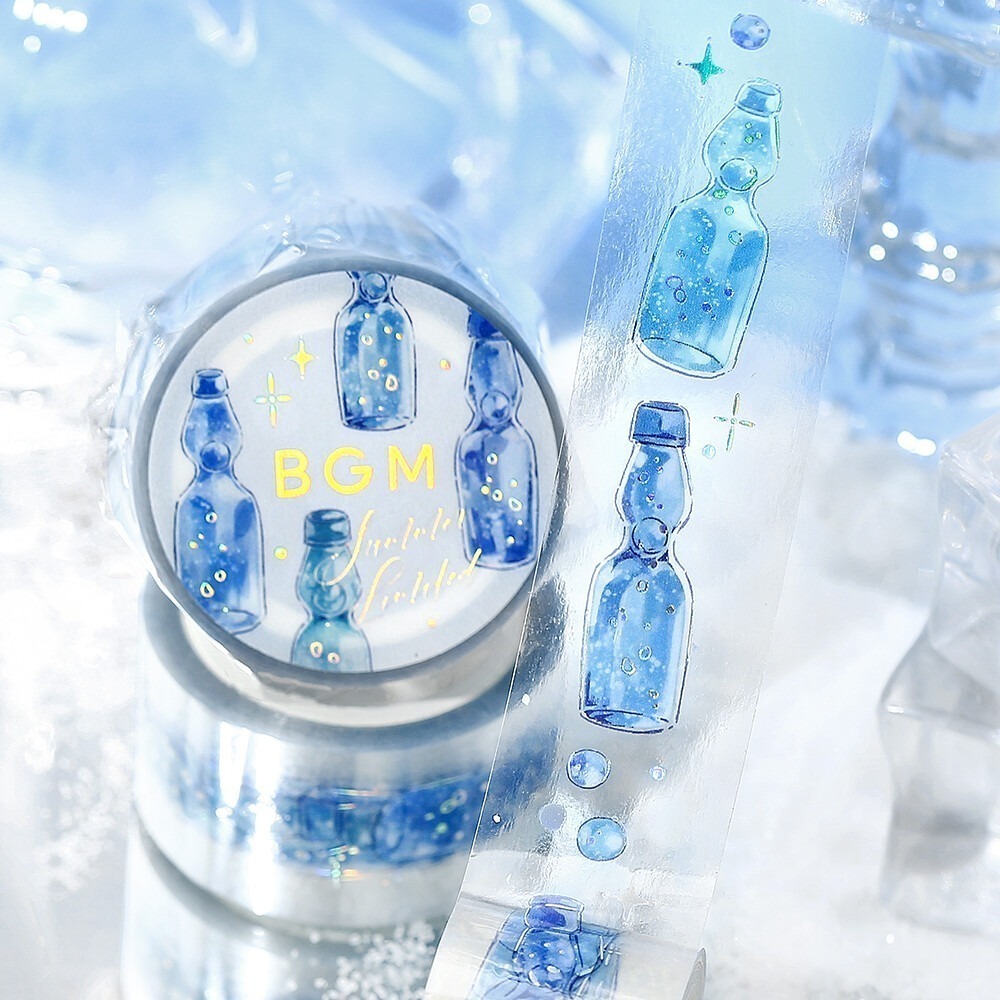 *激動小鹿*<現貨>日本 BGM PET膠帶 夏限定 2025 新品 整捲 20MM寬 bgm pet膠帶 限量新品-細節圖6