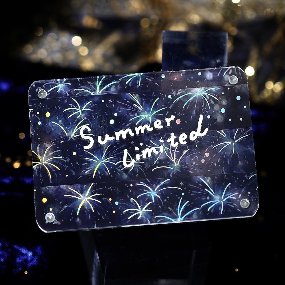 *激動小鹿*<現貨>日本 BGM PET膠帶 夏限定 2025 新品 整捲 20MM寬 bgm pet膠帶 限量新品-細節圖8