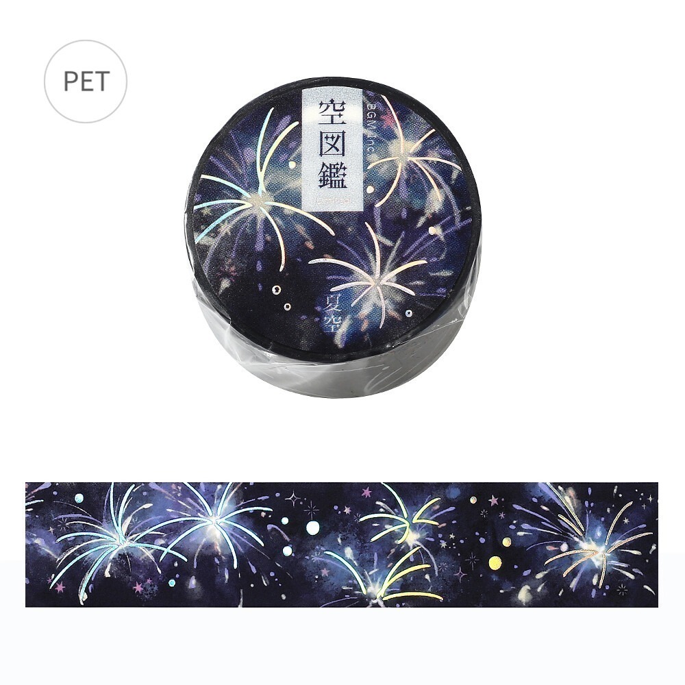 *激動小鹿*<現貨>日本 BGM PET膠帶 夏限定 2025 新品 整捲 20MM寬 bgm pet膠帶 限量新品-規格圖10