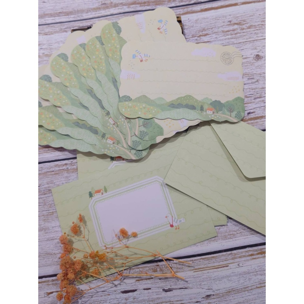 *激動小鹿*<現貨>日本 amifa 迷你信封信紙組 151466 海歐郵便  mini letter set-細節圖2