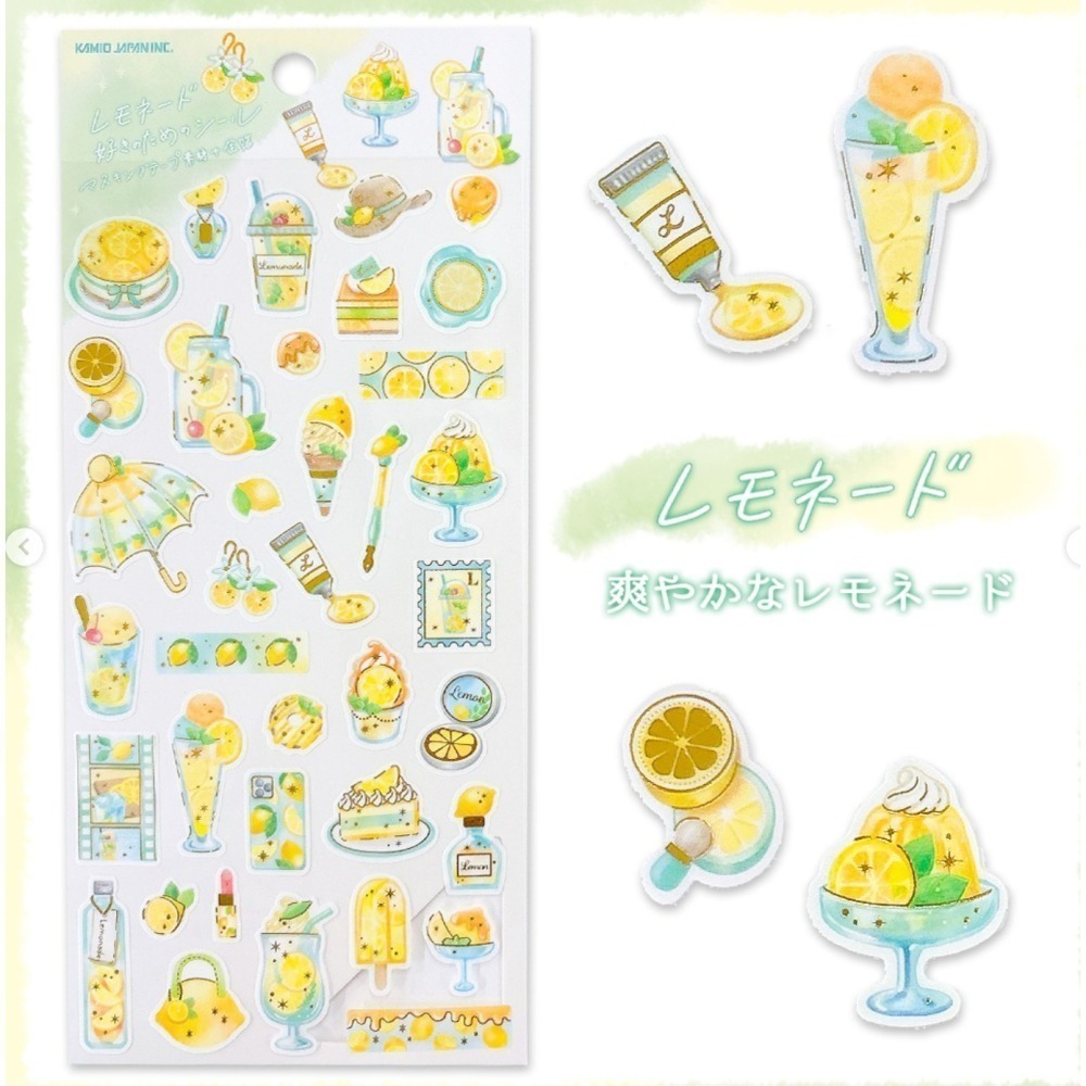 *激動小鹿*<現貨>日本 KAMIO 〇〇好きのためのシ mochi 系列 描圖紙貼紙 第四彈 日本進口-細節圖7