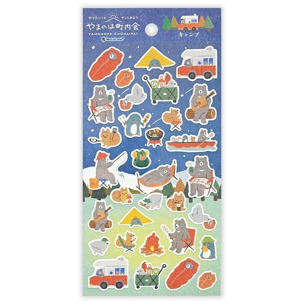 *激動小鹿*<現貨>日本 NB社 貼紙 Yamaha Town Meeting 系列 貼紙 日本 2025 新品-規格圖10