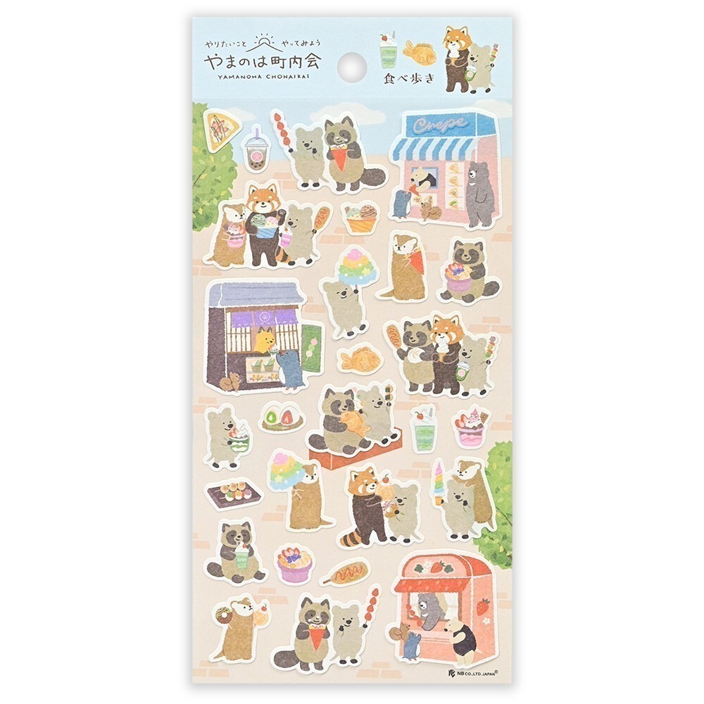 *激動小鹿*<現貨>日本 NB社 貼紙 Yamaha Town Meeting 系列 貼紙 日本 2025 新品-規格圖10