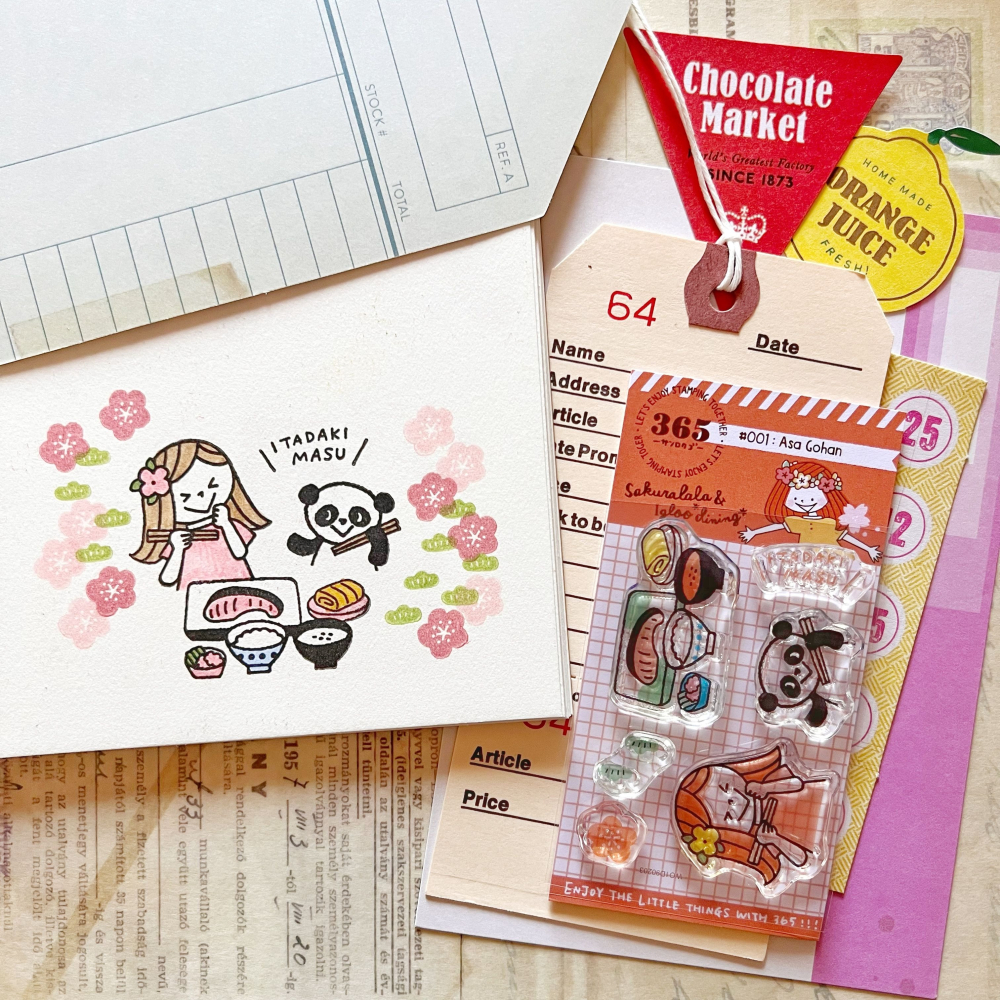 *激動小鹿*<現貨>SAKURALALA 水晶印章 日本 365092 Doki Doki 第二彈 一套八張-細節圖4