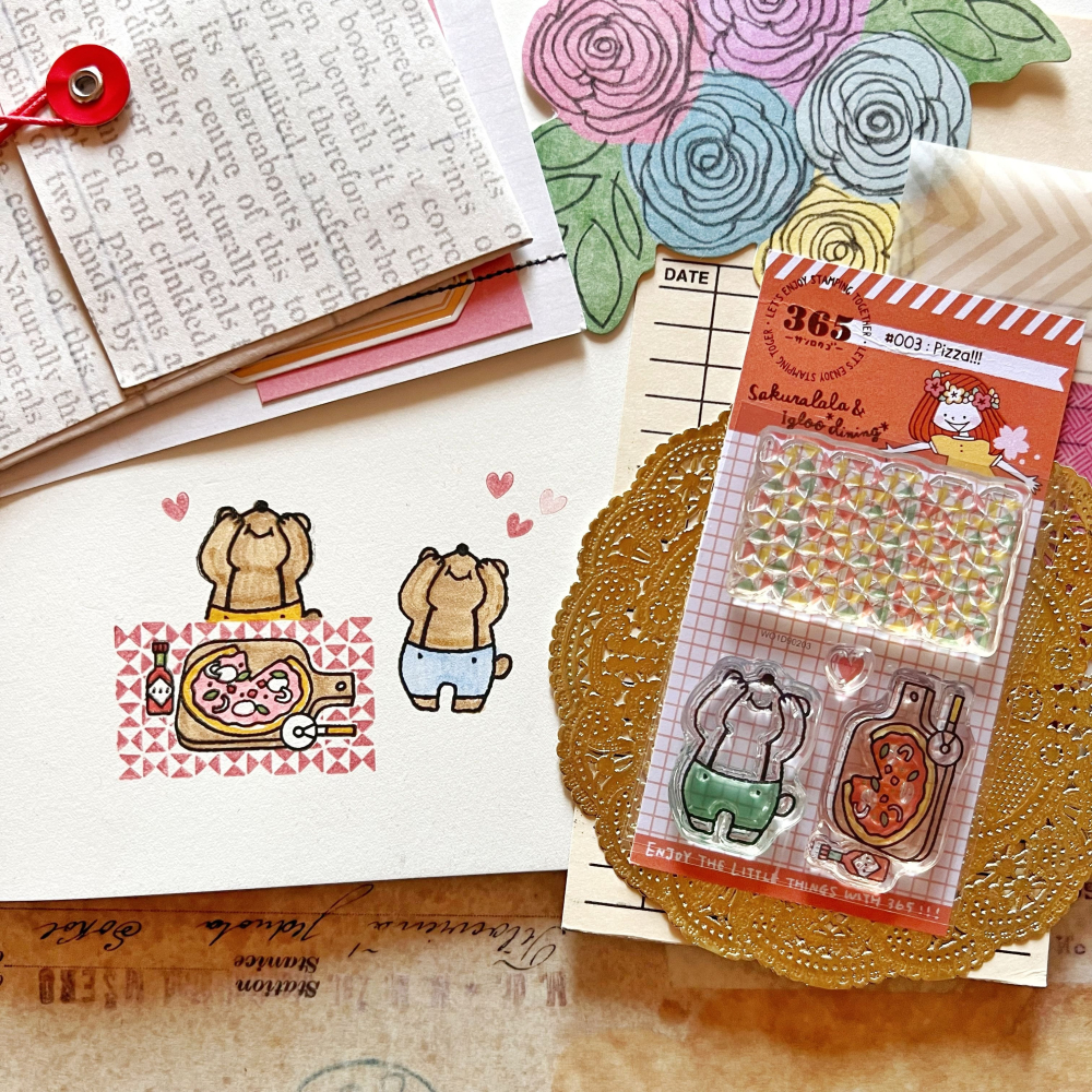 *激動小鹿*<現貨>SAKURALALA 水晶印章 日本 365092 Doki Doki 第二彈 一套八張-細節圖6