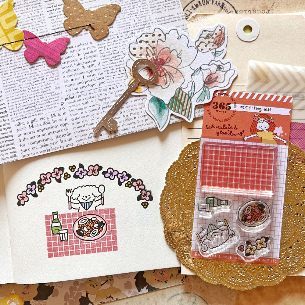 *激動小鹿*<現貨>SAKURALALA 水晶印章 日本 365092 Doki Doki 第二彈 一套八張-細節圖7