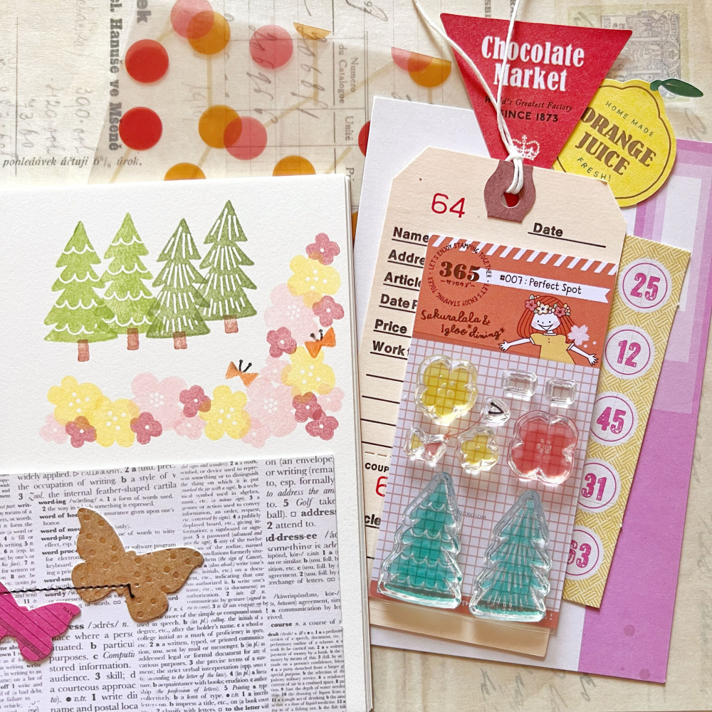 *激動小鹿*<現貨>SAKURALALA 水晶印章 日本 365092 Doki Doki 第二彈 一套八張-細節圖10