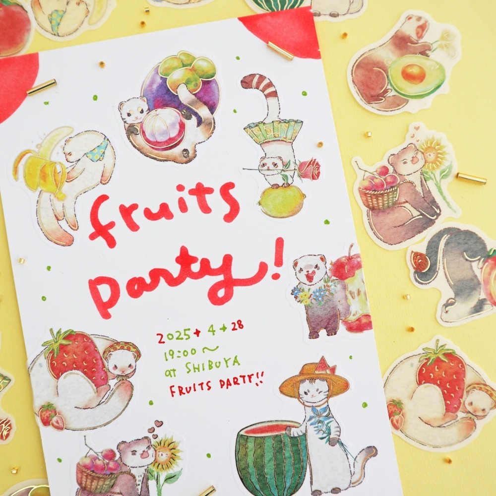 *激動小鹿*<現貨>日本 World Craft 貼紙包 Animals＇ Fun系列 半透感 貼紙 2025年新品-細節圖3