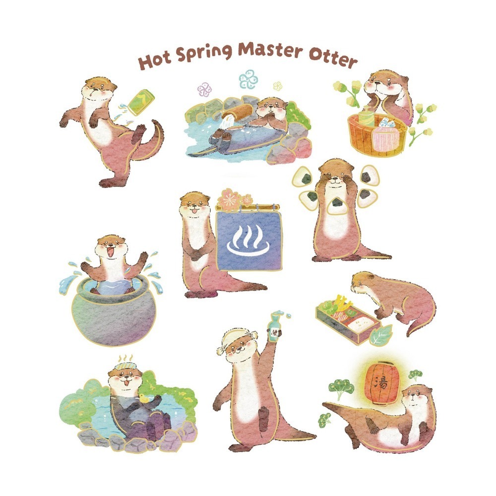 *激動小鹿*<現貨>日本 World Craft 貼紙包 Animals＇ Fun系列 半透感 貼紙 2025年新品-細節圖5