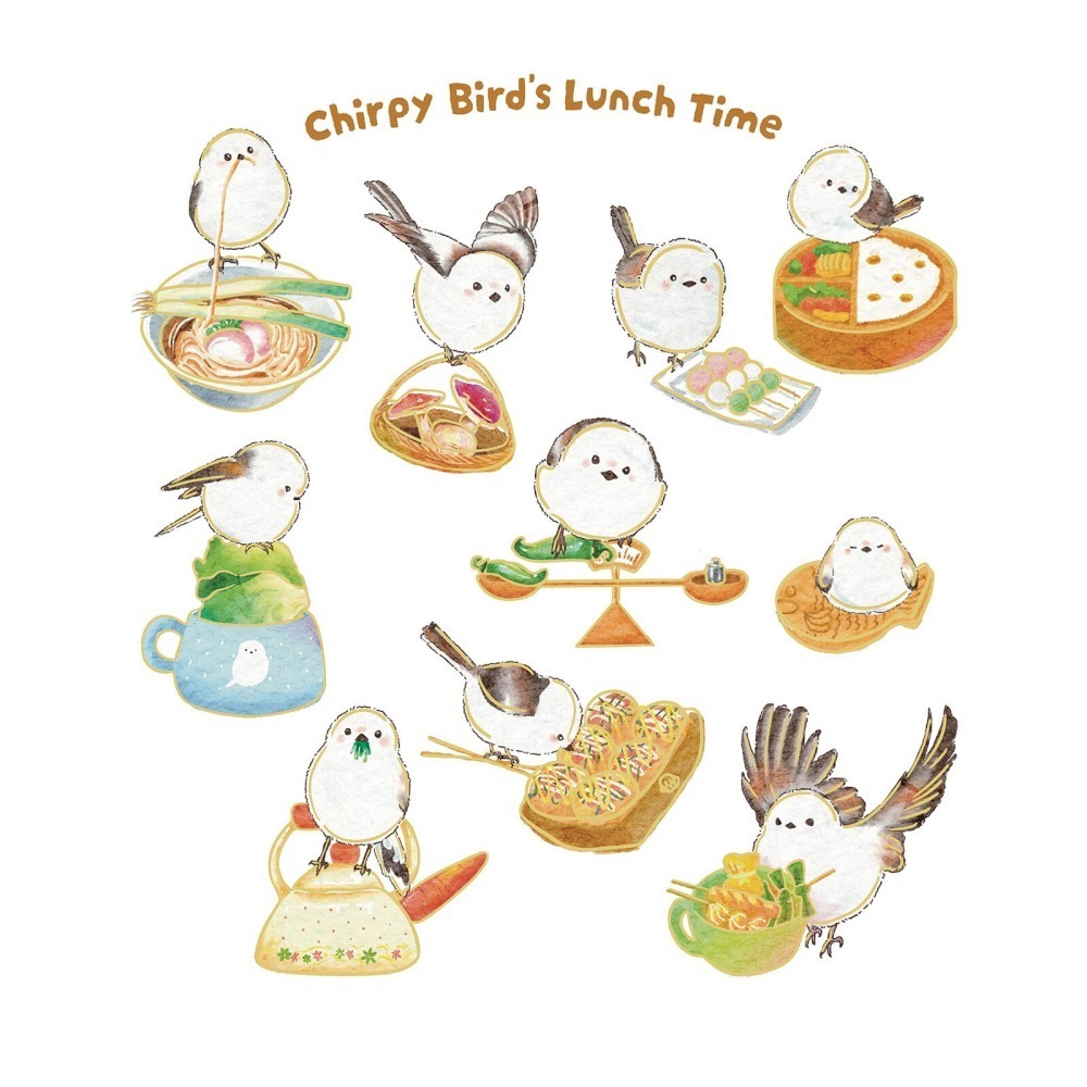 *激動小鹿*<現貨>日本 World Craft 貼紙包 Animals＇ Fun系列 半透感 貼紙 2025年新品-細節圖6