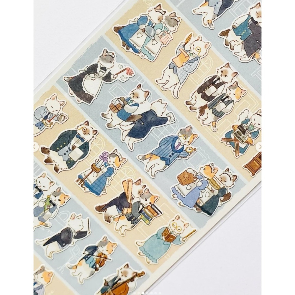 *激動小鹿*<現貨>日本 MIND WAVE 貼紙 Animal Butler 動物管家 貼紙 2025新品-細節圖6
