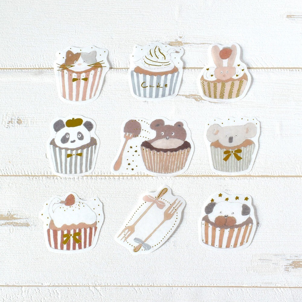 *激動小鹿*<現貨>日本 Papier Platz xShoichiro Tobimatsu 貼紙包 2025新品-細節圖3