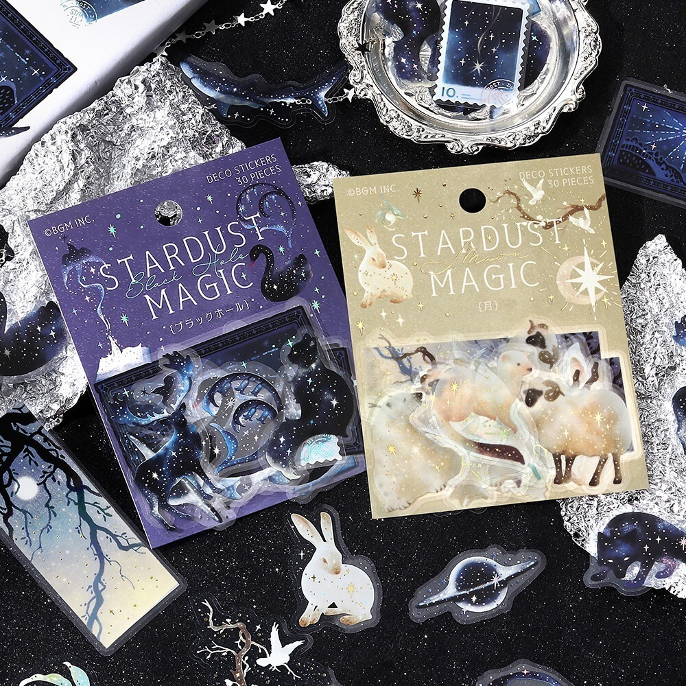 *激動小鹿*<現貨>日本 BGM pet 貼紙包 星塵魔法第二彈 系列 BGM貼紙 2025年新品貼紙-細節圖5