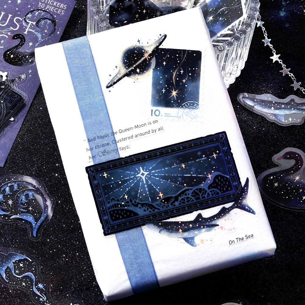 *激動小鹿*<現貨>日本 BGM pet 貼紙包 星塵魔法第二彈 系列 BGM貼紙 2025年新品貼紙-細節圖9