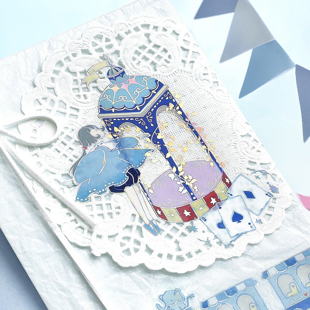 *激動小鹿*<現貨>日本 BGM 透明PET貼紙 少女遊樂園「乙女遊樂園」系列 BGM 貼紙包 2025新品-細節圖6