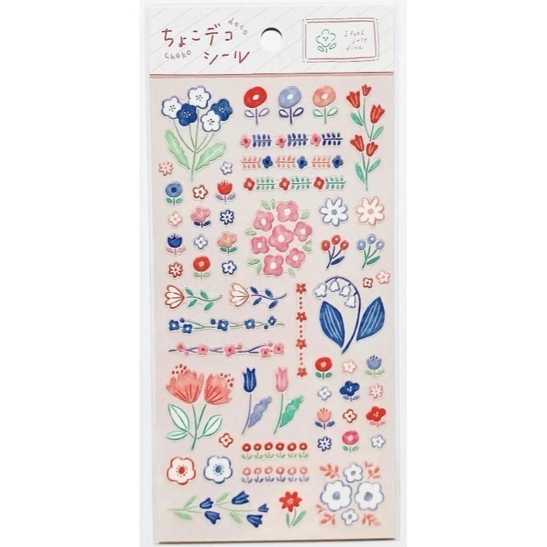 *激動小鹿*<現貨>日本 MIND WAVE 貼紙 透明pet貼紙 Choko Deco 系列 2025年新品-規格圖5