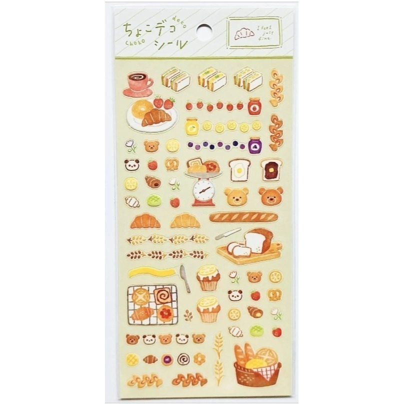 *激動小鹿*<現貨>日本 MIND WAVE 貼紙 透明pet貼紙 Choko Deco 系列 2025年新品-規格圖5