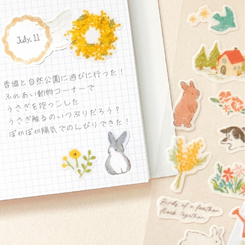 *激動小鹿*<現貨>日本 NB社 貼紙 let＇s decorate ( 2張入一組) 系列 貼紙 日本 2025新品-細節圖9