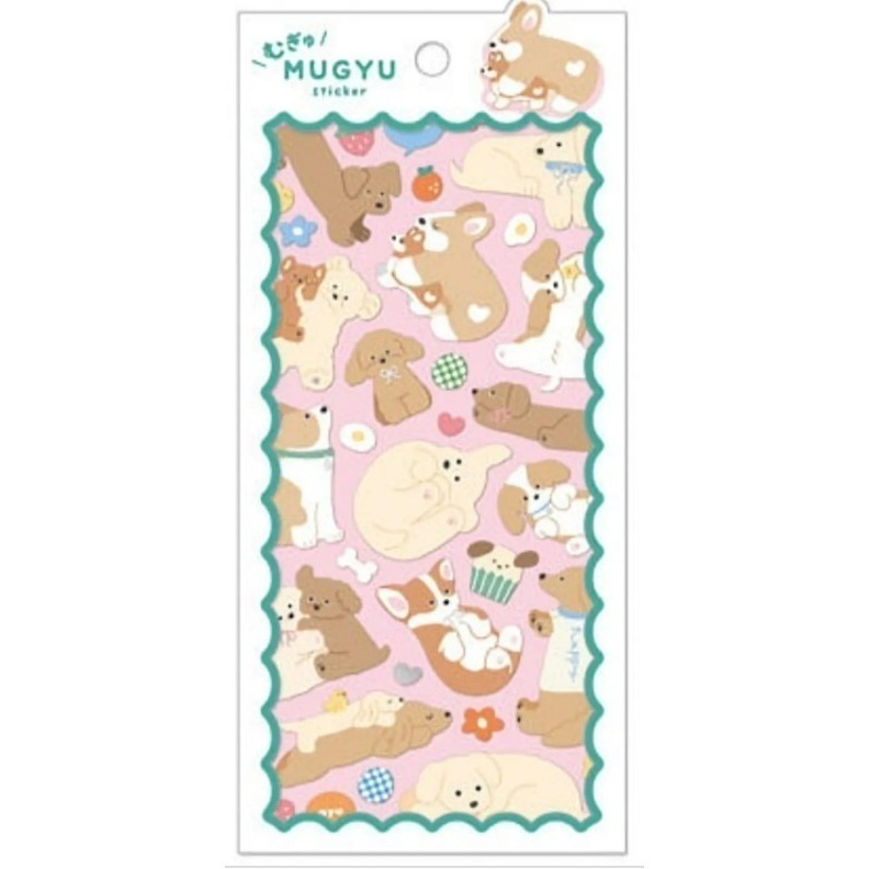 *激動小鹿*日本 Q-LiA 貼紙 MUGYU sticker 擁抱貼紙 日本進口貼紙 Q-LIA 2025年新品-規格圖9