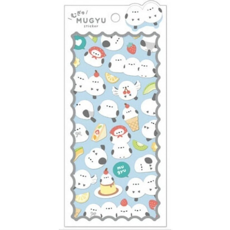 *激動小鹿*日本 Q-LiA 貼紙 MUGYU sticker 擁抱貼紙 日本進口貼紙 Q-LIA 2025年新品-規格圖9