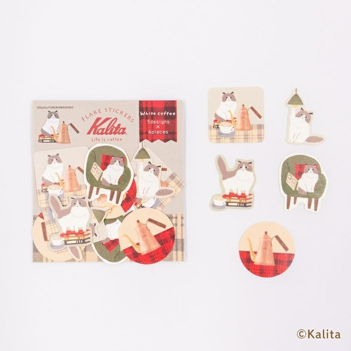 *激動小鹿*日本 古川紙工X Kalita 貼紙包 美好時光 限量新品 貼紙 古川紙工貼紙包 2025年新品-細節圖3