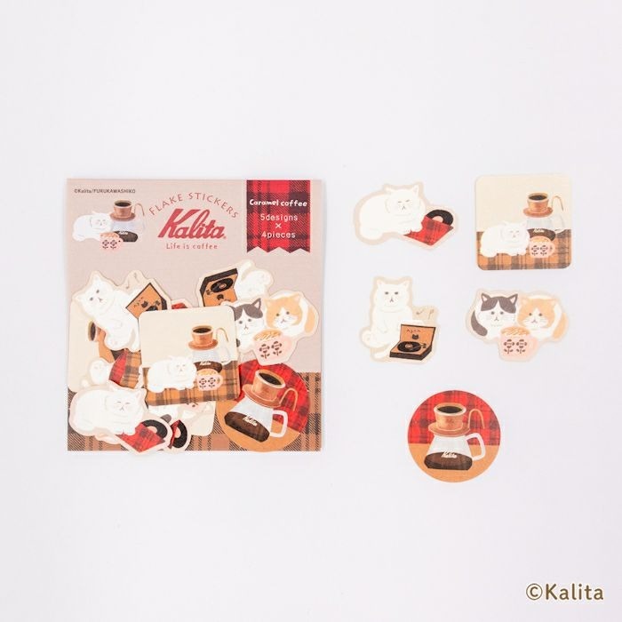 *激動小鹿*日本 古川紙工X Kalita 貼紙包 美好時光 限量新品 貼紙 古川紙工貼紙包 2025年新品-細節圖4