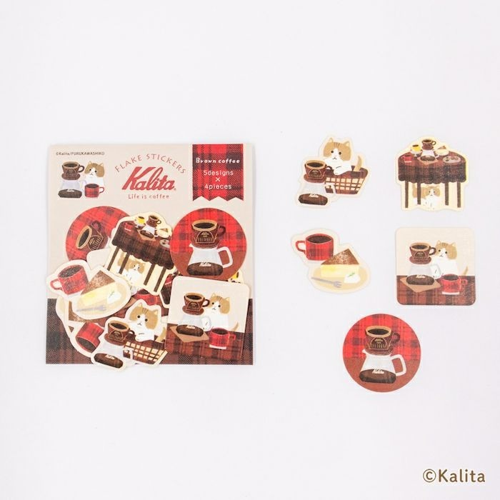 *激動小鹿*日本 古川紙工X Kalita 貼紙包 美好時光 限量新品 貼紙 古川紙工貼紙包 2025年新品-細節圖5