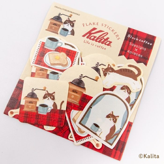 *激動小鹿*日本 古川紙工X Kalita 貼紙包 美好時光 限量新品 貼紙 古川紙工貼紙包 2025年新品-細節圖6