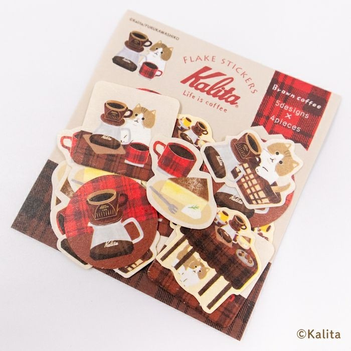 *激動小鹿*日本 古川紙工X Kalita 貼紙包 美好時光 限量新品 貼紙 古川紙工貼紙包 2025年新品-細節圖9