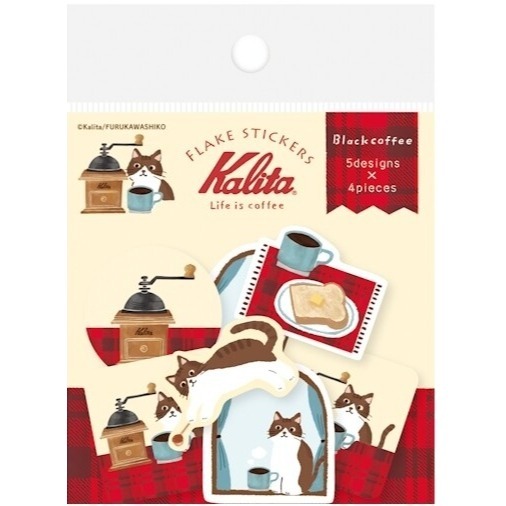 *激動小鹿*日本 古川紙工X Kalita 貼紙包 美好時光 限量新品 貼紙 古川紙工貼紙包 2025年新品-規格圖9