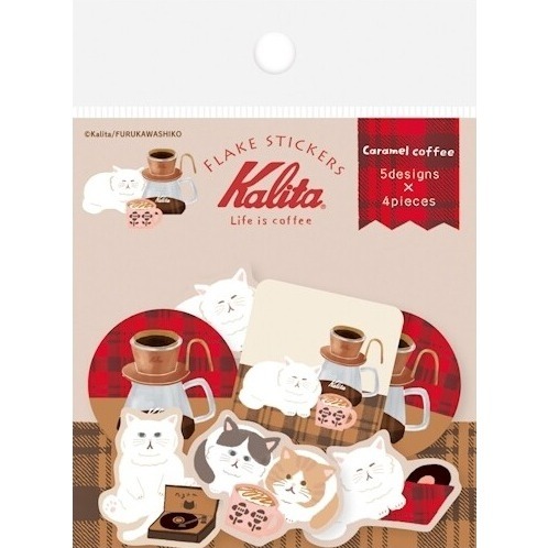 *激動小鹿*日本 古川紙工X Kalita 貼紙包 美好時光 限量新品 貼紙 古川紙工貼紙包 2025年新品-規格圖9