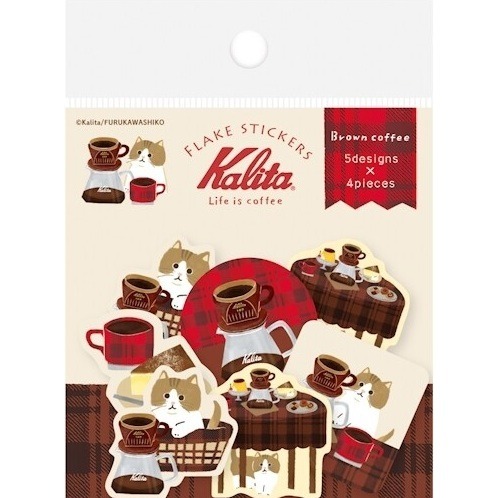 *激動小鹿*日本 古川紙工X Kalita 貼紙包 美好時光 限量新品 貼紙 古川紙工貼紙包 2025年新品-規格圖9
