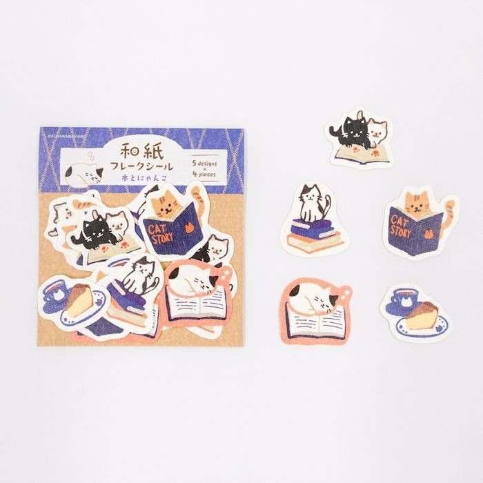 *激動小鹿* 日本 古川紙工 貼紙包 Wa-life 2025  秋季限量新品 貼紙 古川紙工貼紙包-規格圖5