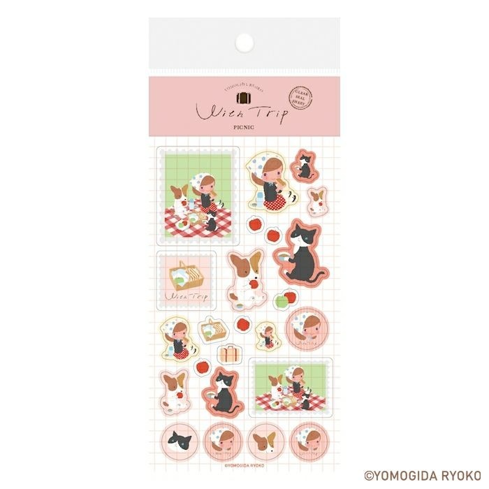 *激動小鹿*日本 古川紙工 x Ryoko Yomogida 迷你信封信紙 with trip 系列  古川紙工-規格圖8