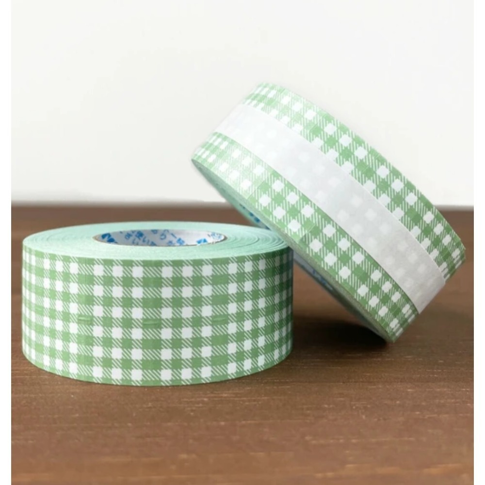 9)ls-041R 灰綠格紋