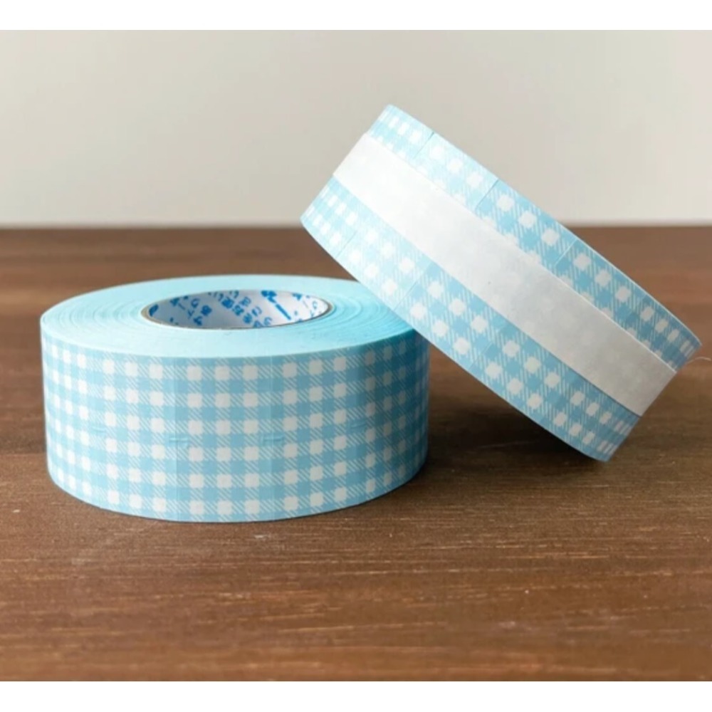 1)ls-033 淡藍格紋