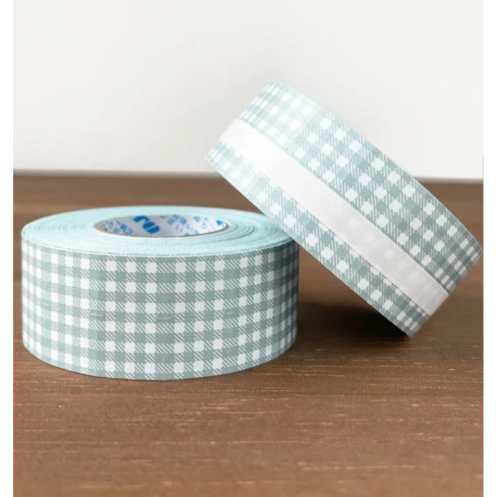 *激動小鹿*日本 Stamp Marche 標籤貼紙 原創設計 格紋款式 Ls033~Ls041系列 整捲賣場-規格圖8