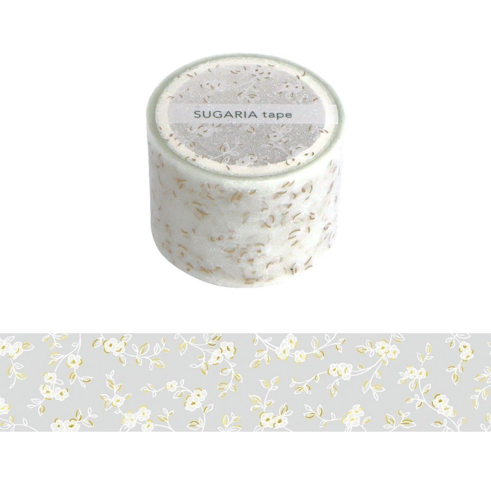 *激動小鹿**<現貨>日本 MIND WAVE 紙膠帶 Sugaria燙金 磨砂感 經典格子系列 mind wave-規格圖10