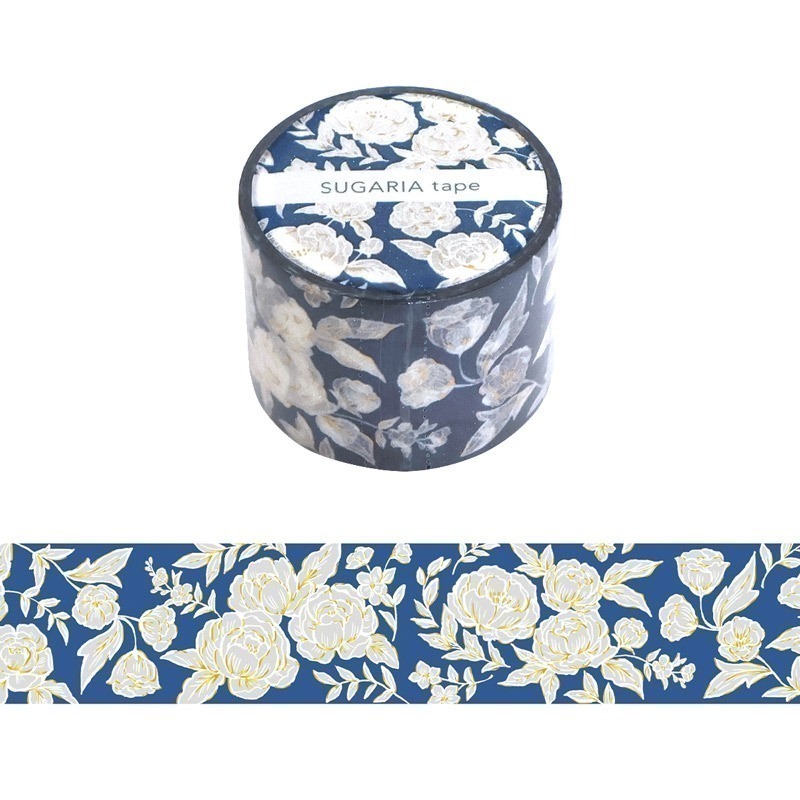 *激動小鹿**<現貨>日本 MIND WAVE 紙膠帶 Sugaria燙金 磨砂感 經典格子系列 mind wave-規格圖10