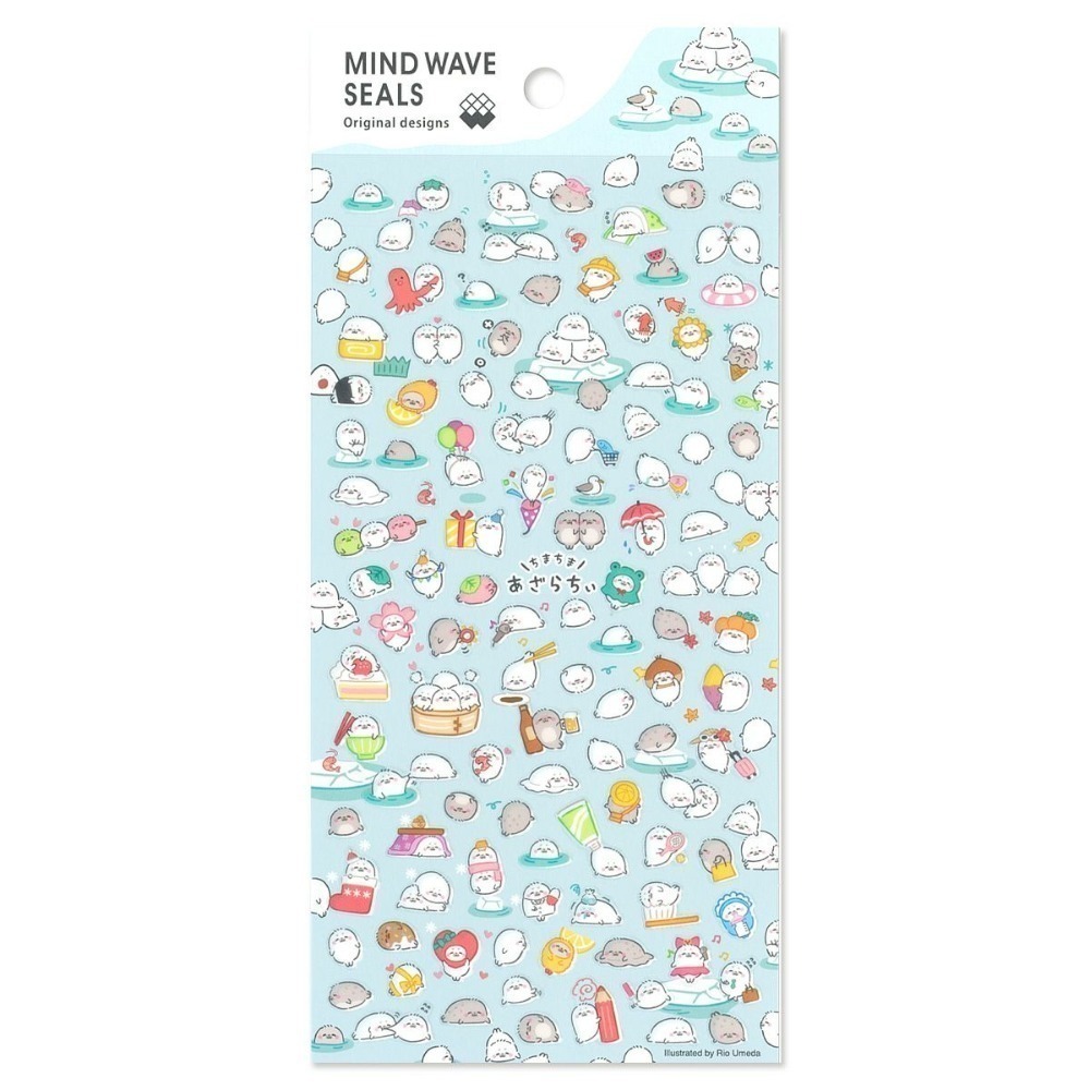 *激動小鹿*<現貨>日本 MIND WAVE 貼紙 透明pet貼紙 經典角色 系列 2025年新品-規格圖7