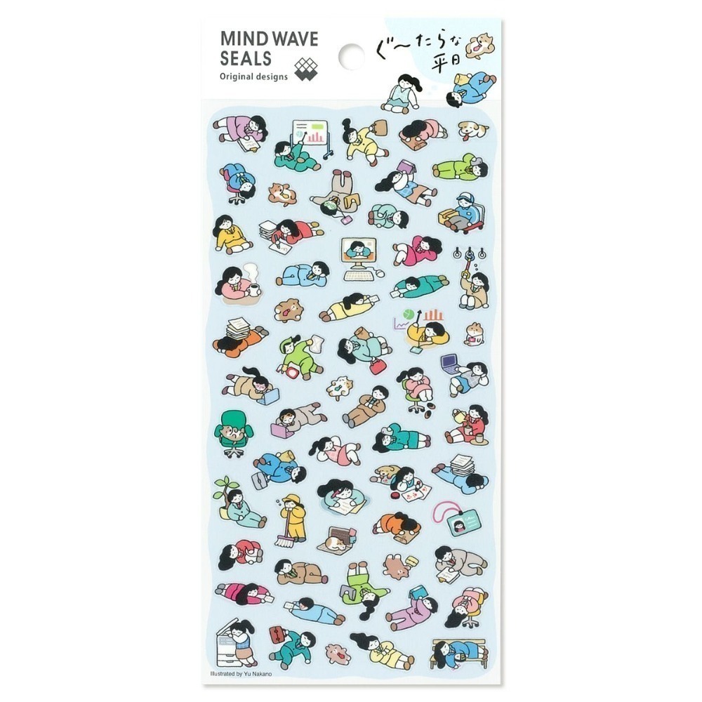 *激動小鹿*<現貨>日本 MIND WAVE 貼紙 透明pet貼紙 經典角色 系列 2025年新品-規格圖7