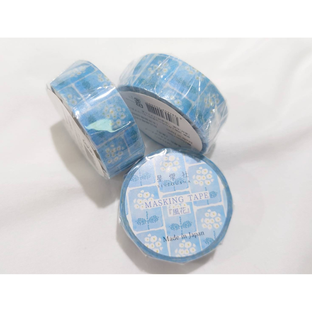 *激動小鹿* 日本 星燈社 紙膠帶 和紙膠帶 - 風花 MT5011 定番款式 設計紙膠帶-細節圖3
